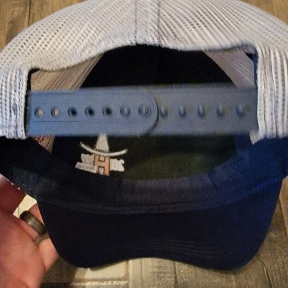 Houston Livestock Show Rodeo Hat RANCHING & WILDLIFE 2022 Mesh Snapback Cap - Picture 3 of 4